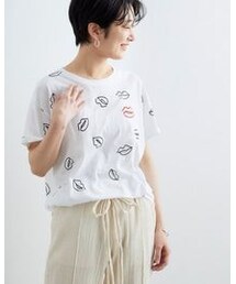 ETRE CECILE | 【Etre Cecile】LIPSAO-OVR TEE（品番：EUM10000）(Tシャツ/カットソー)