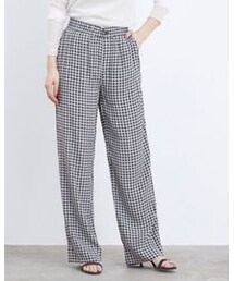 GANNI | 【GANNI】PRINTED CREPE PANTS (品番:EUS10210)(パンツ)