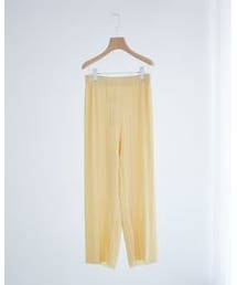 ADAM ET ROPE' | 【NEW LINE】ランダムプリーツパンツ（品番：GAS60050）(パンツ)