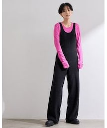 BASERANGE | 【Baserange】OKLA JUMPSUIT（品番：EUY50010）(オールインワン・サロペット)