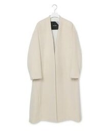 ATON | 【ATON】COLLARLESS COAT（品番:EUO70180）(ジャケット/アウター)