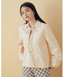 BASERANGE | 【BASERANGE】BAYOU SHIRT（品番：EUH11030）(トップス)