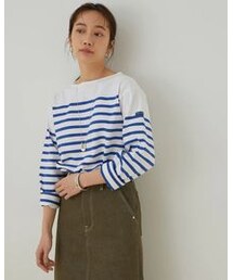 SAINT JAMES | 【SAINT JAMES】NAVAL（品番EUM31320）(Tシャツ/カットソー)