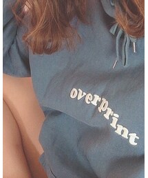 over print | パーカー