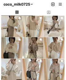 Instagram🙇‍♀️➡️@coco_milk0725 | その他