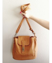 At:ひねり金具フラップ2WAY(ショルダーバッグ)