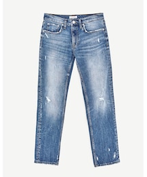 ZARA | ミディアムライズボーイフレンドジーンズ(デニムパンツ)