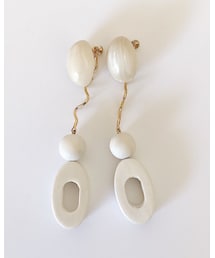 shimone | beads＿＿＿assembly11　 pierced earrings(ピアス（両耳用）)