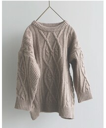 monmimi | my oatmeal knit(ニット/セーター)