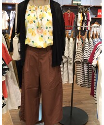 DRESKIP | ストライプワイドPT(パンツ)