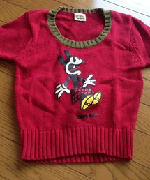 HYSTERIC GLAMOUR | びっくりミッキー夏ニット(ニット/セーター)