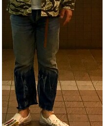 REMAKE ITEM | デニムパンツ