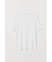 H&M | スタンドカラーTシャツ(Tシャツ/カットソー)