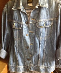 Lee(used) | 京都のthreesterってゆう古着屋で。デニシャツぐらい柔らかくてめっちゃきやすい。(デニムジャケット)