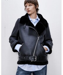 ZARA | ムートンコート