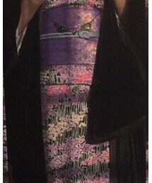 母から貰った総柄小紋 | 浴衣