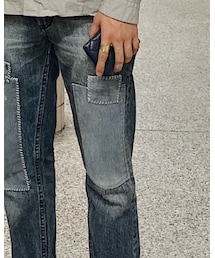 initial | デニムパンツ