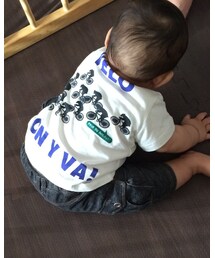 BLUE U AZUR | 旦那が自転車好きなので、自転車柄も集めてます。(Tシャツ/カットソー)