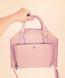 ZARA | ピンクの鞄(ハンドバッグ)