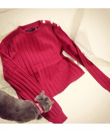 Banner Barrett | 赤いニット
(ニット/セーター)