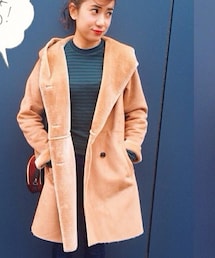 URBAN RESEARCH DOORS | フェイクムートンコート(ムートンコート)