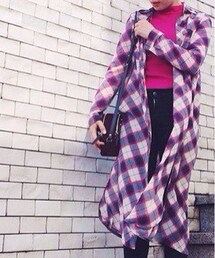 freepeople | ロングチェックシャツ
(シャツ/ブラウス)