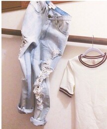 CAMEO | ビリビリのデニム(デニムパンツ)