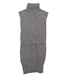 MISU A BARBE | TURTLE NECK CAPE GREY -14FW(ポンチョ)