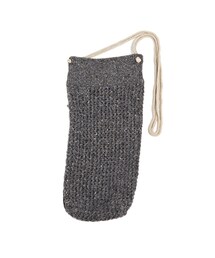 MISU A BARBE | OBLONG SAC GREY - 14FW(ショルダーバッグ)