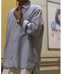 GU | ブロードビッグシャツ(シャツ/ブラウス)