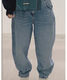 Bershka | バルーンフィットデニムパンツ(たぶん)(デニムパンツ)