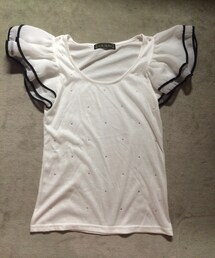 肩レースTシャツ/CECIL Mc BEE(Tシャツ/カットソー)