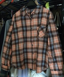 BLUCIELO | チェックシャツ/ピンク(シャツ/ブラウス)