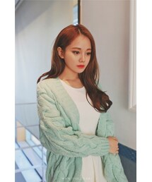 2PER | ケーブル編みニットカーディガン(カーディガン/ボレロ)