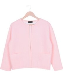 2PER | フロントオープンネオプレンジャケット(ノーカラージャケット)