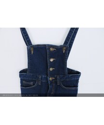 2PER | デニムHラインサロペットスカート(サロペット/オーバーオール)