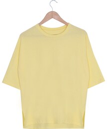 2PER | シンプルサイドスリット入りTシャツ(Tシャツ/カットソー)