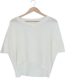 2PER | アンバランス丈Vネックニット(ニット/セーター)