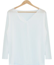 2PER | ナチュラルカラー無地ブラウス(シャツ/ブラウス)