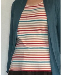 cepo | カラフルなシマシマボーダー服(トップス)