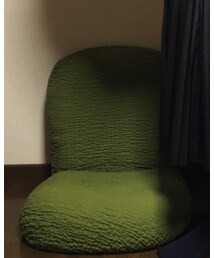 ニトリ | 苔色カバーの座イス(家具)