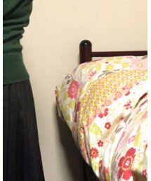 ナフコ | 花柄の掛け布団カバー(寝具)