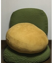 ニトリ | まんじゅう色のもちもちクッション(クッション/クッションカバー)