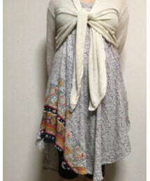 ワンピース@メイドインインド | 雑貨屋さんで買ったワンピース(ワンピース)