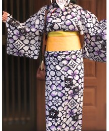 浴衣 | 紫陽花柄の浴衣(ワンピース/ドレス)