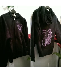 BLACK CATパーカー(パーカー)