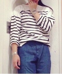 SAINT JAMES | NAVAL(Tシャツ/カットソー)