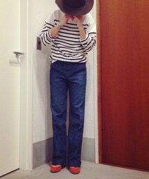 my D'artagnan | センタープレスデニムパンツ(デニムパンツ)