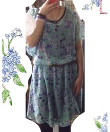 Edit for Green | 古着屋さんで購入 ちょっとリメイクしてます(ワンピース)