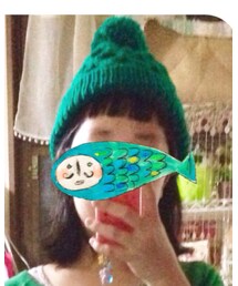 母が作ったニット帽 | ニットキャップ/ビーニー